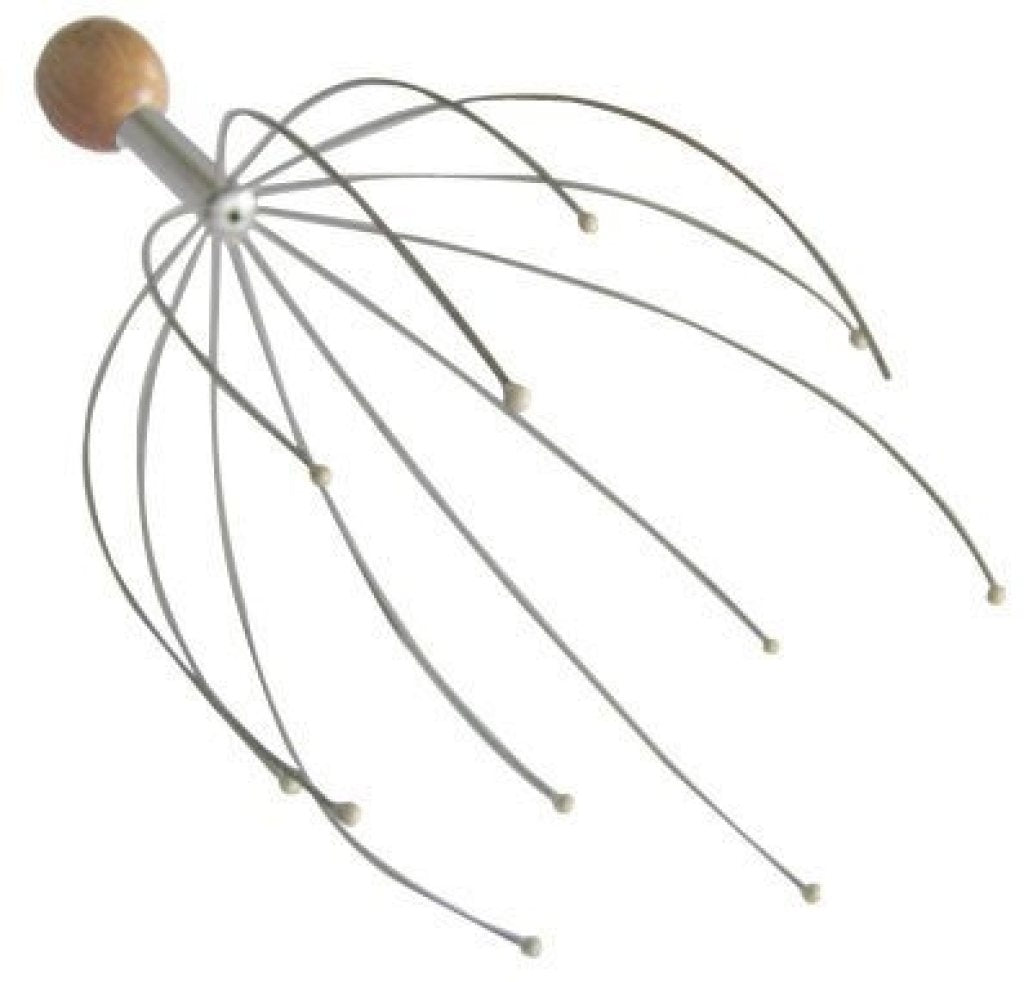 Head Scalp Massager | Machine Head Massager Scalp Scratcher 12 Fingers Head Scratcher For Head Massage Body Relaxing | Hair Massage for Pain Relief