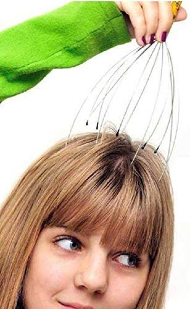 Head Scalp Massager | Machine Head Massager Scalp Scratcher 12 Fingers Head Scratcher For Head Massage Body Relaxing | Hair Massage for Pain Relief
